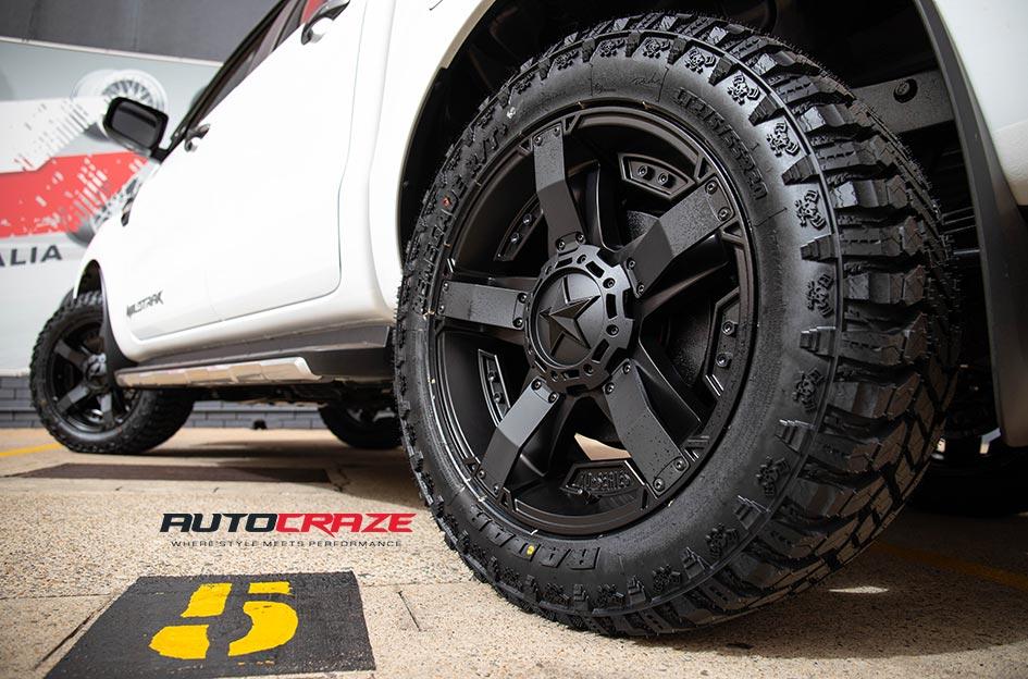 FORD RANGER ROCKSTAR XD 2 MATTE BLACK